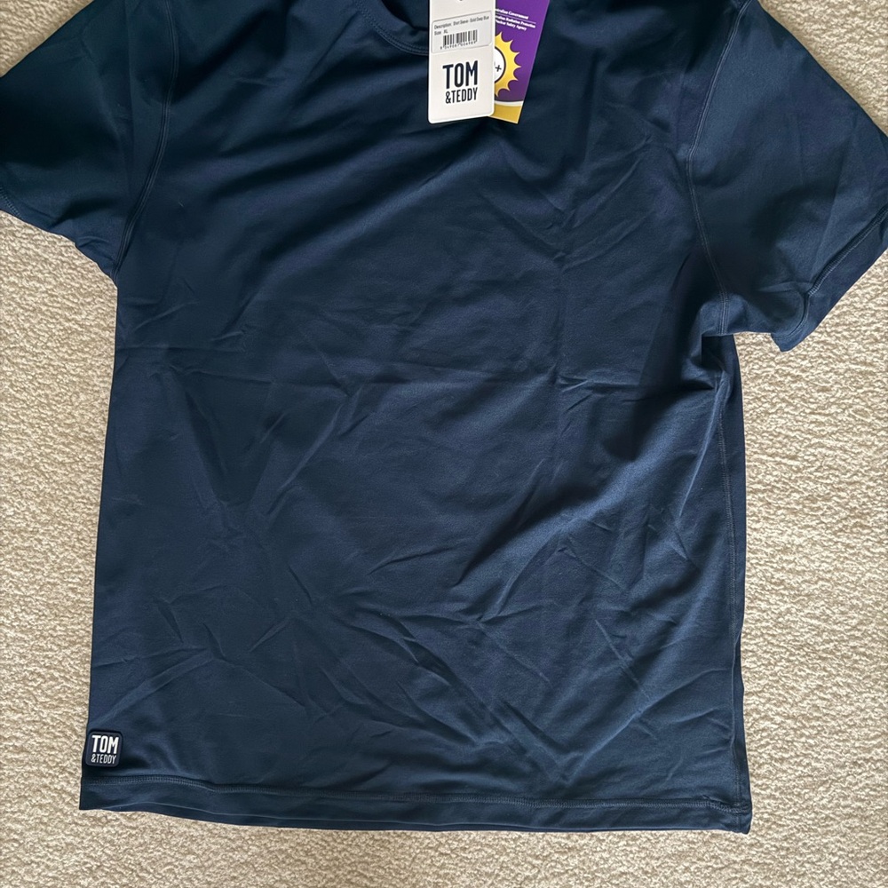 Tom & Teddy Deep Blue Short Sleeve Shirt